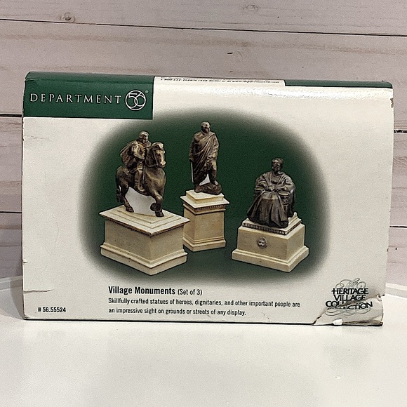 DEPARTMENT 56 - Village Monuments - Heritage Village - Picture 11 of 12